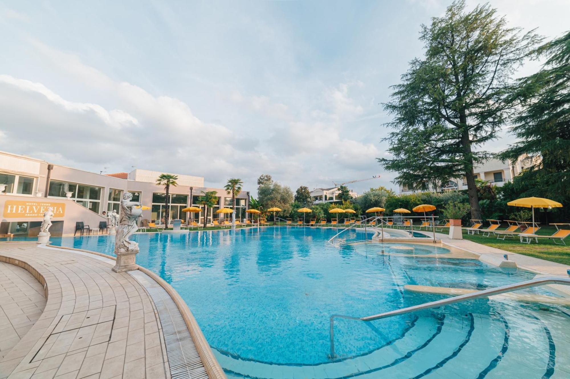 Hotel Terme Helvetia Abano Terme Exterior photo